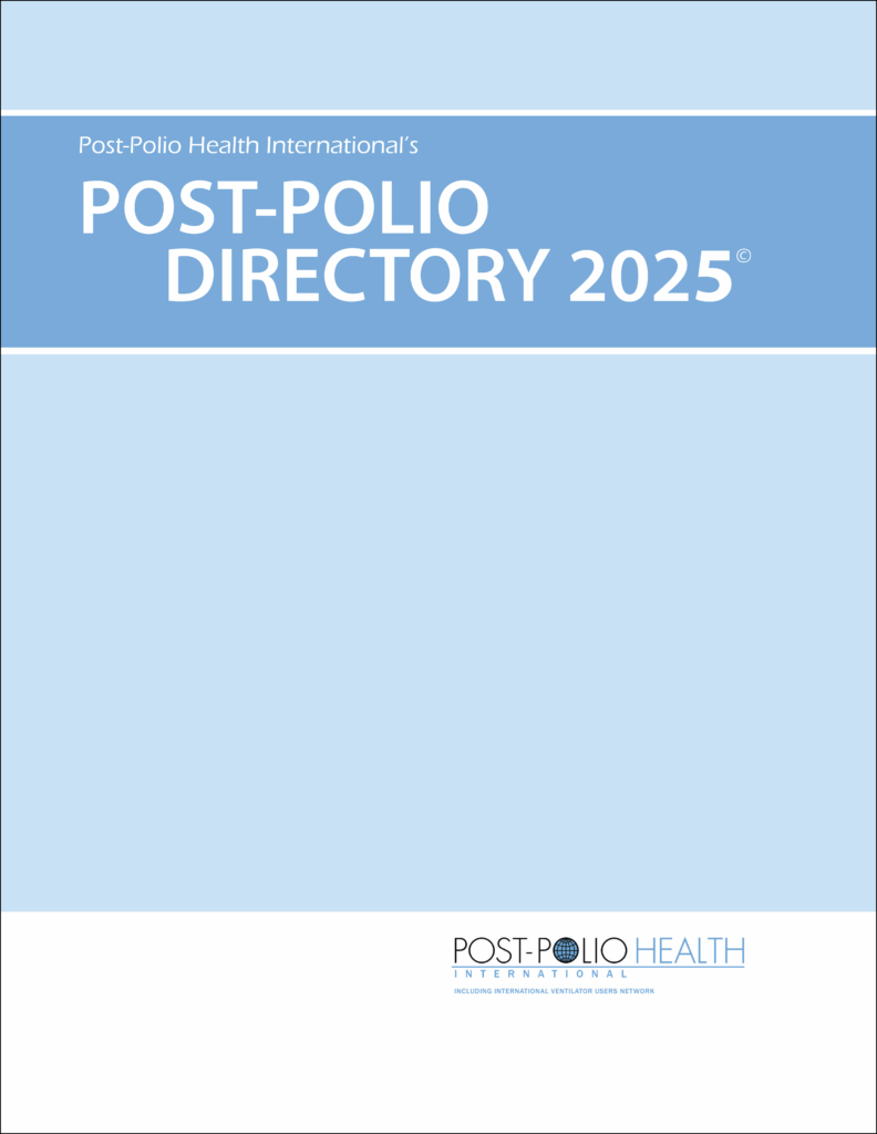 image of cover of post-polio directory