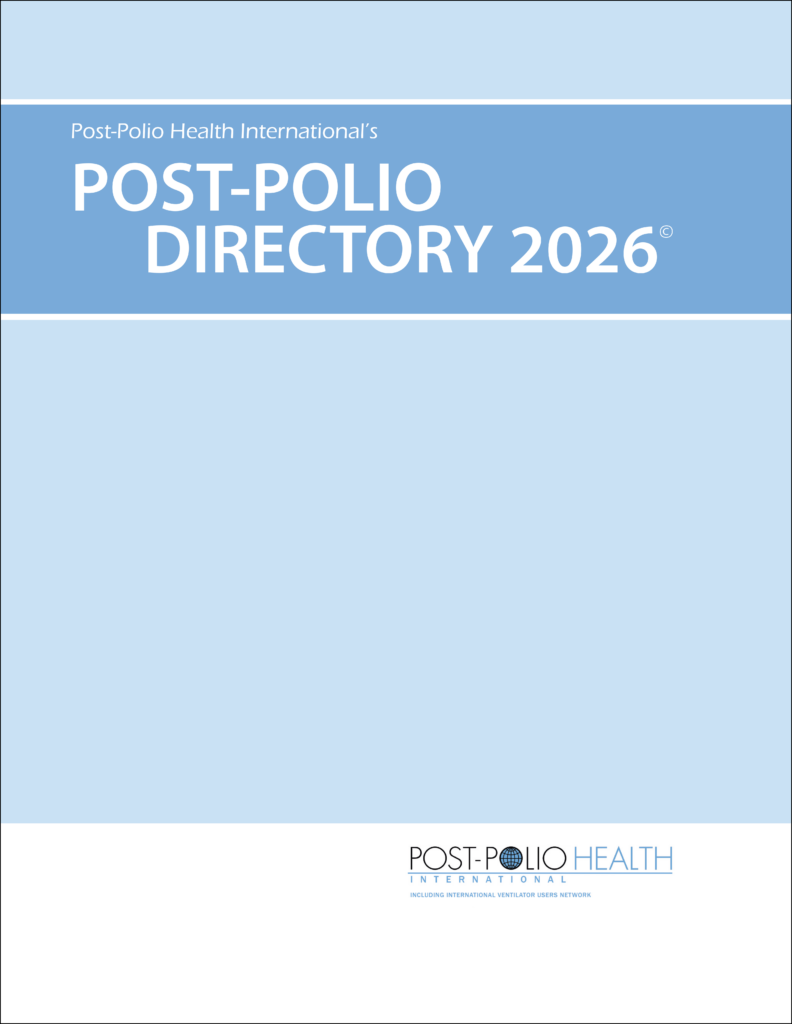 image of cover of post-polio directory